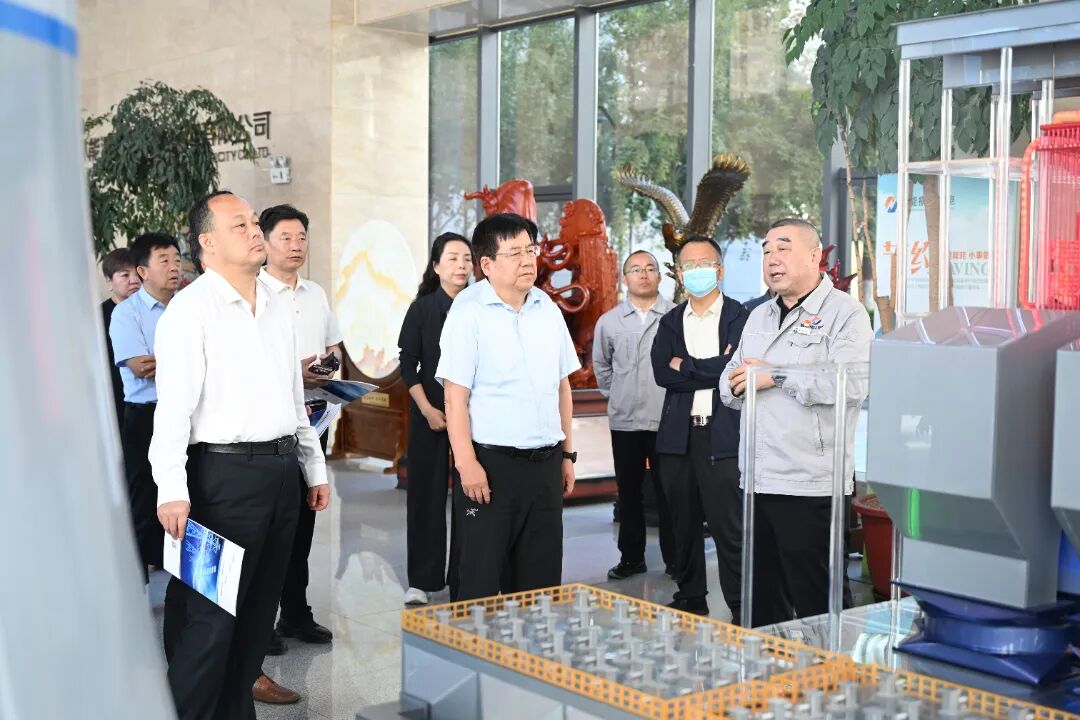 陕西省政协刘伟一行莅临公司开展安全生产治本攻坚三年行动民主监督调研